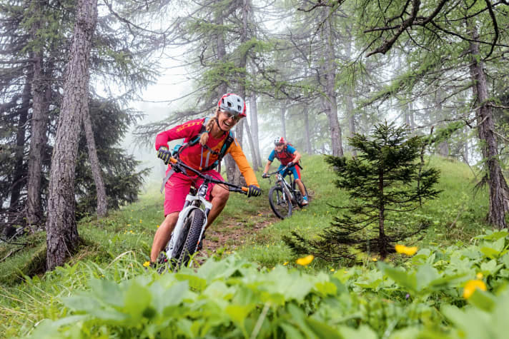   When clouds gather over Kaltern, they like to hang around the Mendelkamm.