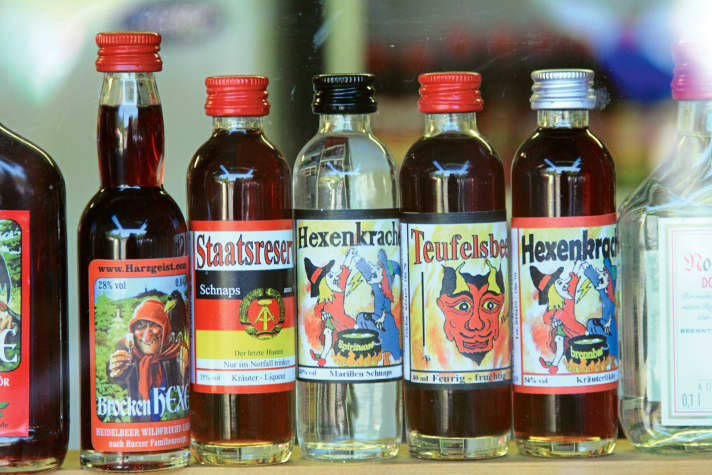   You can buy the usual local energy drinks in the brightly coloured witches' discounters.