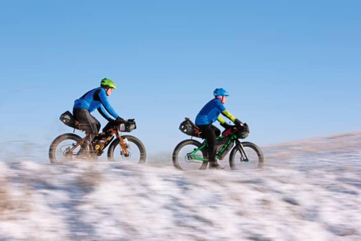 Aus väterlicher Rücksicht ist die Hast eines alten Mannes geworden. Gunnar hat große Mühe, bei seinem 15-jährigen Spross dranzubleiben.