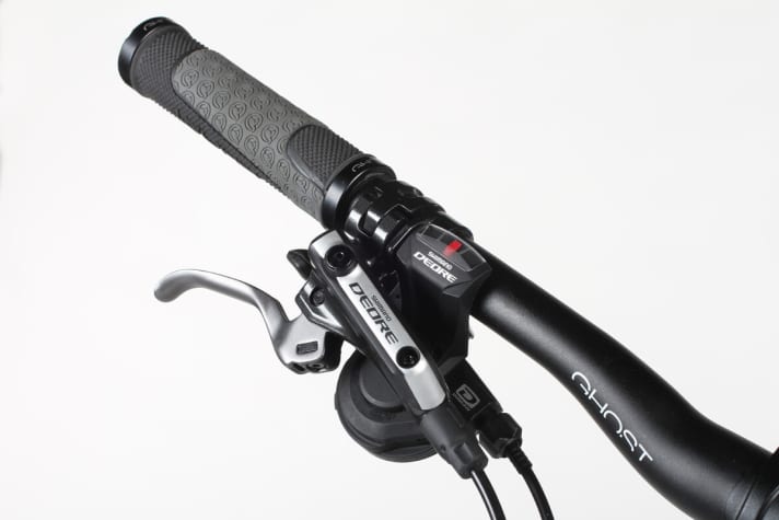   Optisch und haptisch ist die neue Shimano Deore gut gelungen. Der weiche Druckpunkt ist Geschmackssache.