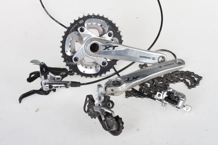   Die Shimano XT von 2012 als 2x10-Schaltgruppe im Dauertest.