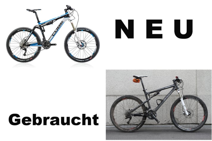 Die Grundsatzfrage: lieber ein gebrauchtes Mountainbike kaufen oder ein reduziertes Auslaufmodell?