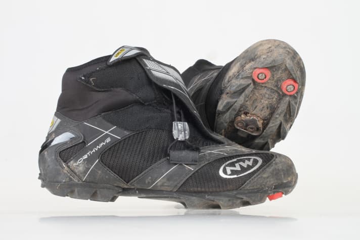   The Northwave Celsius GTX on test.