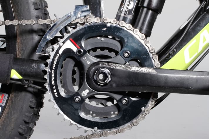   Im Test-Team festigt sich die Meinung: 44er-Kettenblätter sind unnötig, eine aussterbende Spezies.