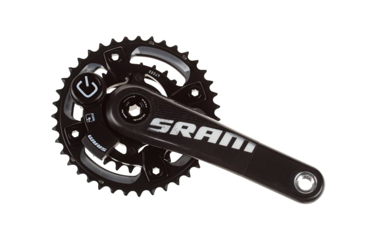   Die Leistungsmess-Kurbel Quarq von SRAM.