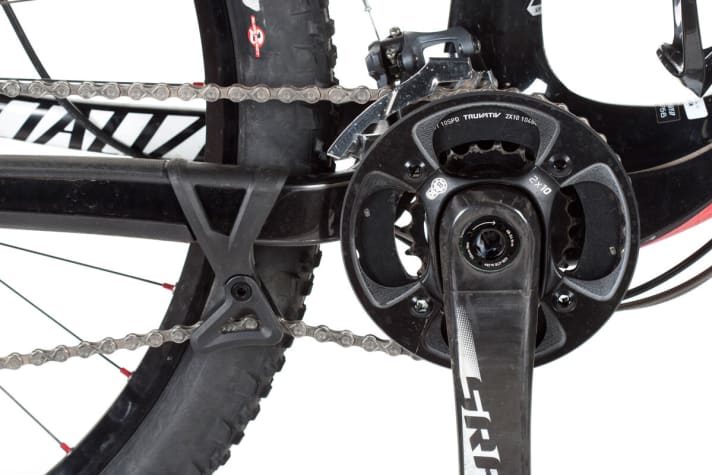   The Stumpjumper is well thought out down to the last detail. Including chain guide and bashguard.