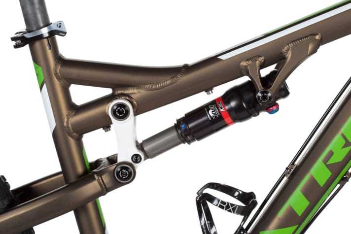   The exclusive DRCV damper with two air chambers is state of the art. Subjectively more suspension travel.