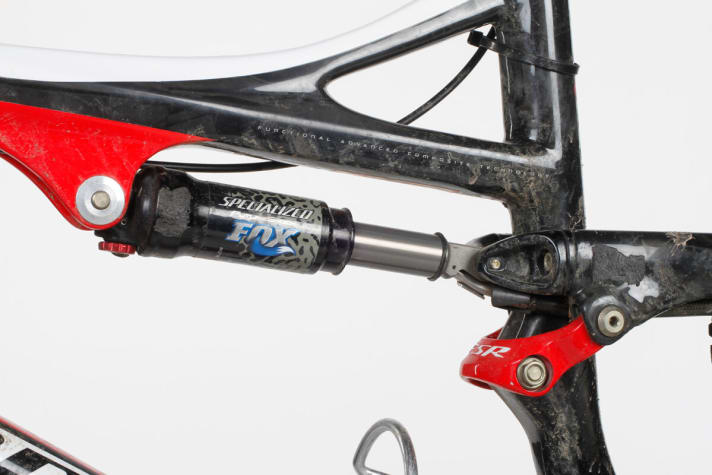   There was nothing wrong with the chassis, the suspension travel is fully utilised.