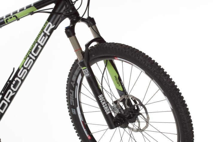   Die Reba-Gabel zählt seit Jahren zum Besten, was man in dieser Preis- und Federwegsklasse haben kann. Einfach abzustimmen und langlebig.