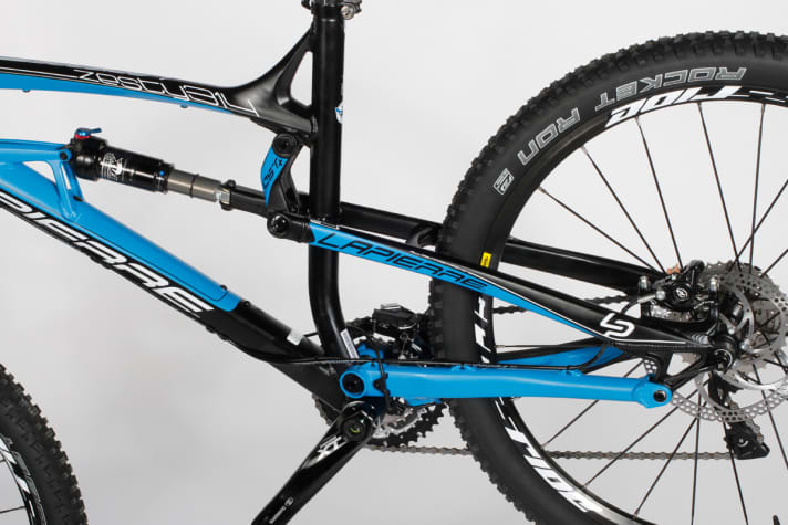   The rear suspension of the Zesty needs the shock platform for uphill riding. The system pumps noticeably, especially when pedalling.