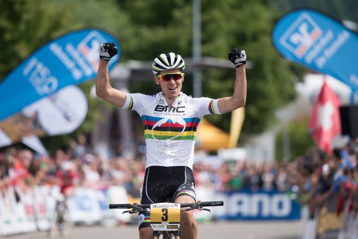   Especially in bad weather, rain and mud, Absalon is hard to beat in the World Cup.