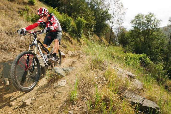   Ned Overend in action