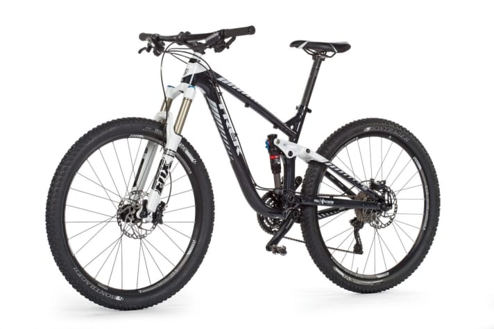   Trek Remedy 8 27 2014: PLUS: Larger, lighter wheels, wider handlebars, stiffer but heavier 34 mm fork | MINUS: Larger, lighter wheels, wider handlebars, stiffer but heavier 34 mm fork