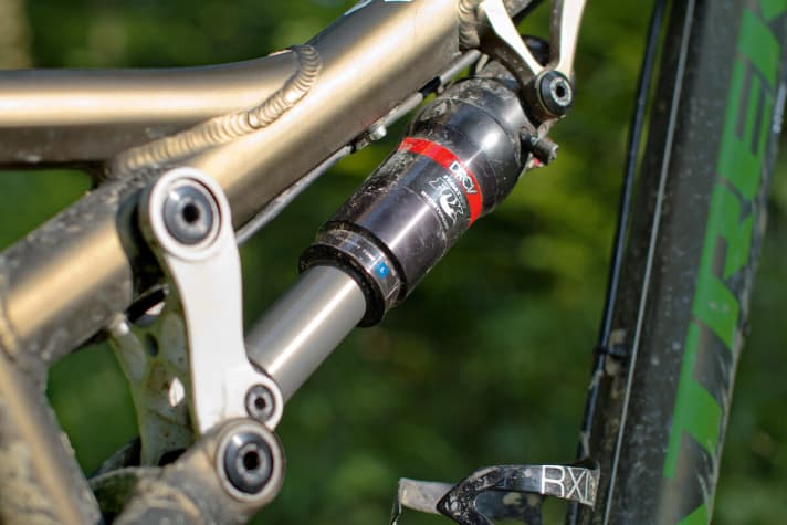  This is how a suspension should work: Trek's DRCV shock feels like it has more than 120 millimetres of travel.