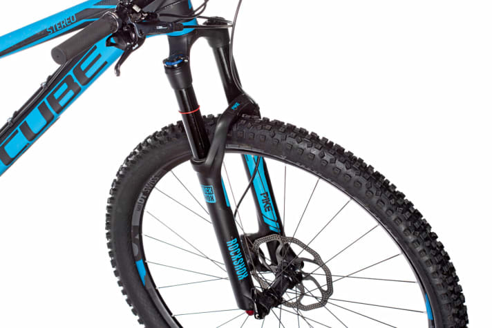   Rock Shox hat mit der Pike eine ausgezeichnet funktionierende, steife und leichte Gabel entwickelt. Unterm Strich die beste Wahl in dieser Kategorie.