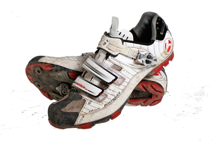   The Bontrager RXL MTB is not too expensive for a top racing shoe and lasts a long time.