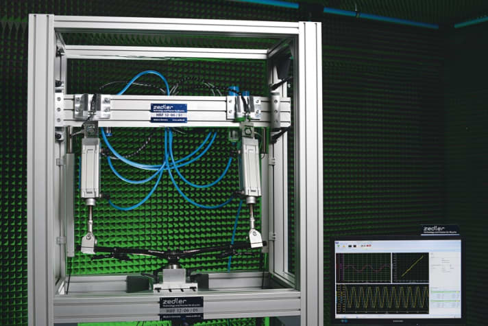 Beim unabhängigen Prüfinstitut Zedler kamen die Lenker/Vorbau-Kombinationen auf den Prüfstand.