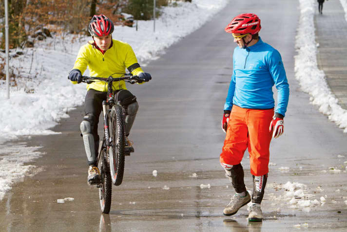   Riding technique: Wheelie impulse 2