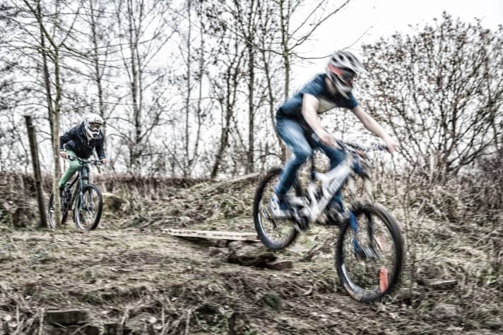   The <a href="http://bikeschool-ers.de/" target="_blank" rel="noopener noreferrer nofollow">ERS Bikeschool</a> project is also supported by larger, already die-hard bikers. Highlights are, of course, the tours through the neighbouring Odenwald.
