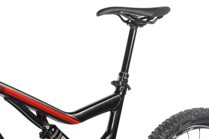   The Rose Granite Chief is the opposite of the Cube: the long seat tube means you might not be able to lower seatposts like the Reverb far enough. Check beforehand!