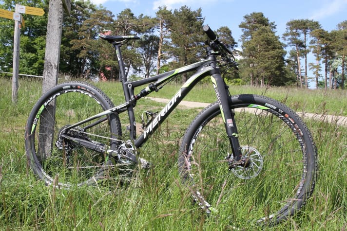   Beim Testen des Ninety-Six Team in der Nähe von Albstadt.