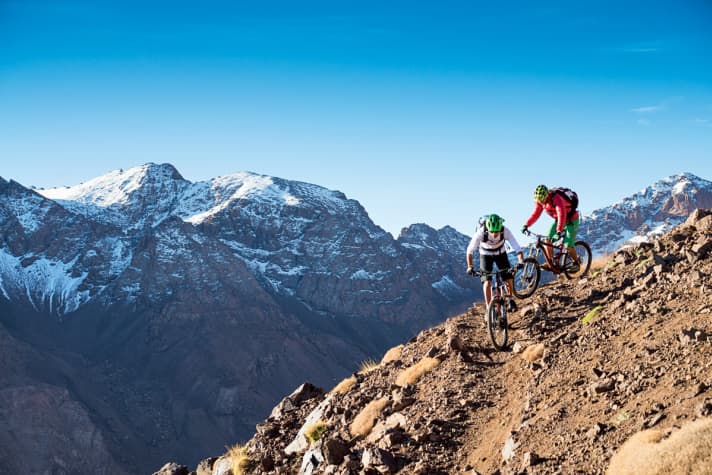   Transalp – ohne Fitness eine elende Plackerei.