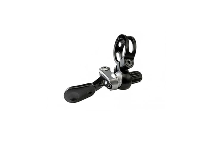   The Highline remote lever: Universally mountable and freely rotatable thanks to the ball joint.