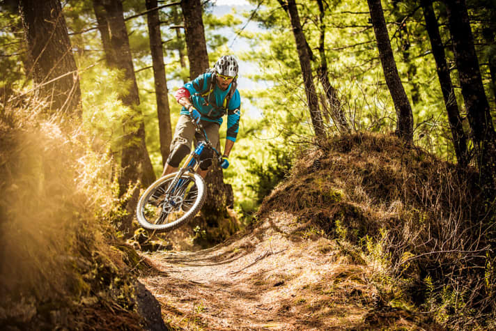 Jumps and rapid descents are the only things that appeal to you when biking? Then you belong to the action category.