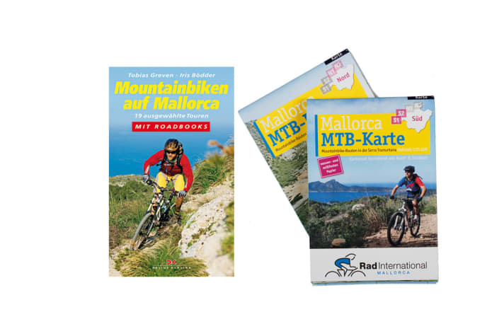   Mit dem Mallorca-Führer und einigen Karten ist man gut ausgerüstet.