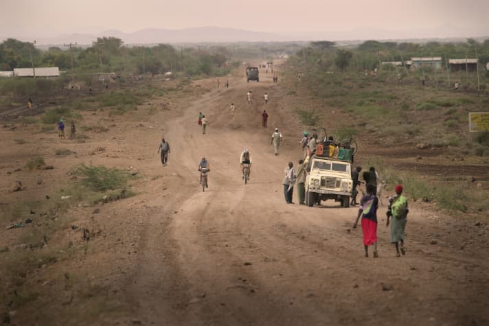   On the Tour d'Afrique, you cross Africa in four months - from Cairo to Cape Town.