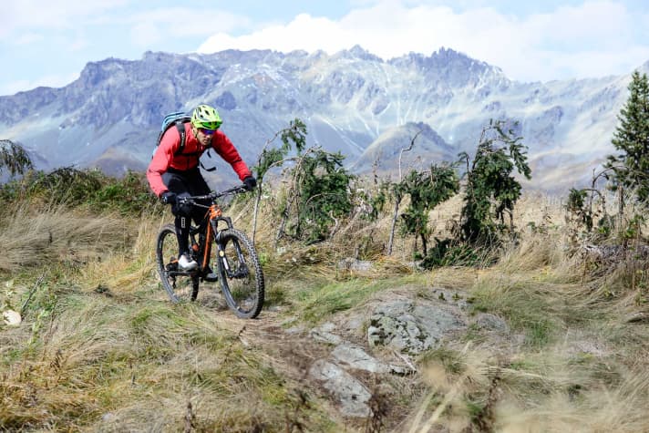   Hammer-Trails in Kombination mit bestem Panorama. Was will man mehr?