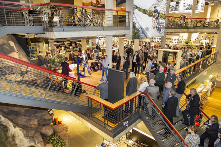   BIKE war dabei bei der Eröffnung der Bike Town Bocholt.