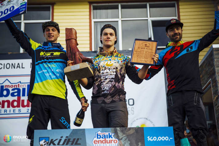   Martin Maes und Richie Rude (von links): Die beiden schnellsten Enduro-Racer der Welt müssen sich öffentlich für positive Dopingbefunde rechtfertigen. 