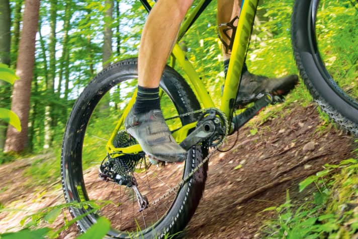   Practical test on rolling resistance