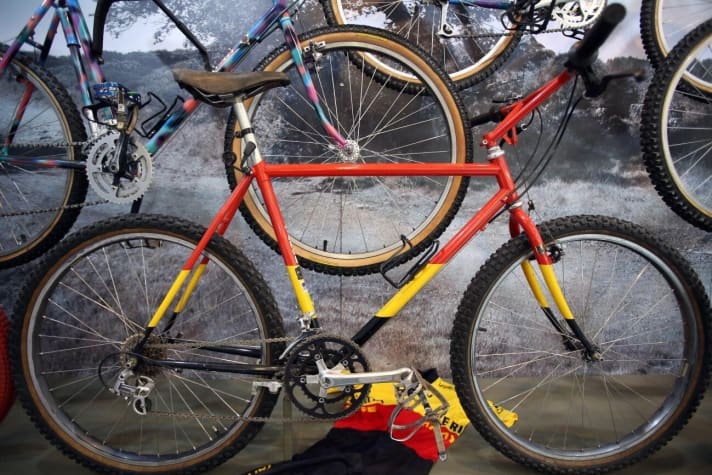 Joe Murray rode this Gary Fisher bike from victory to victory as a racing driver.