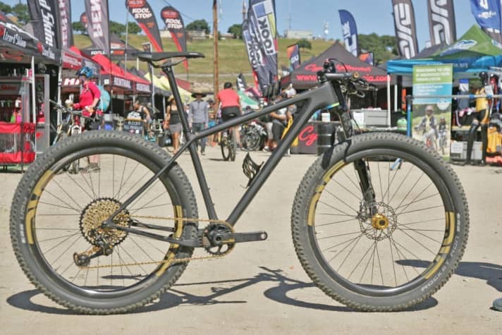 One+ is the name of the new carbon hardtail from Open.