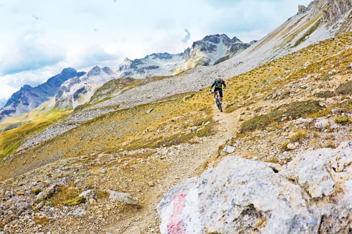   Trais-Fluors-Trail im Oberengadin