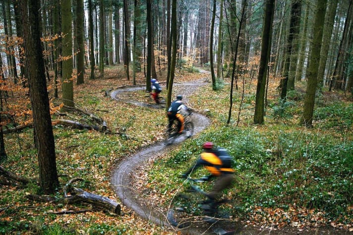   Der Haustrail aller Freiburger: Die Borderline am Rosskopf im Schwarzwald.