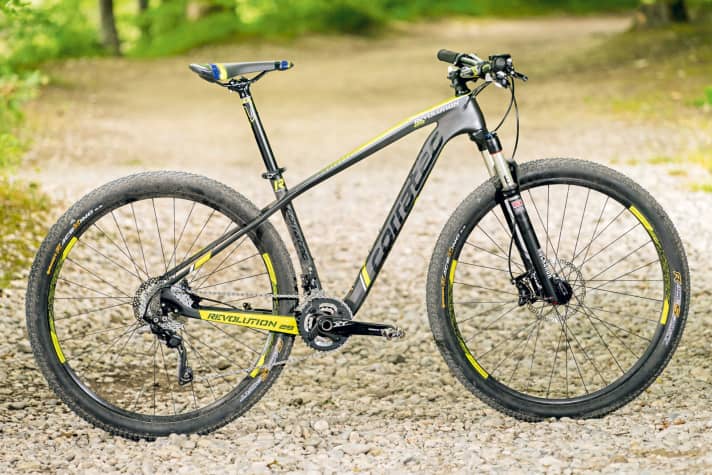   In the BIKE test: the Corratec Revolution.