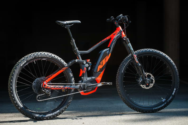   At the Media Days in Kirchberg/Tyrol, the fork could only be seen on KTM e-bikes.