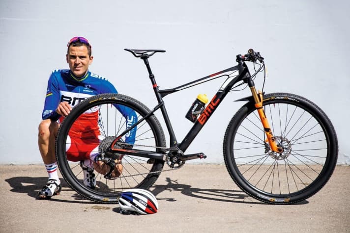   The French superstar wants to win his third gold medal at the 2016 Olympics in Rio. His BMC Teamelite should help him achieve this.