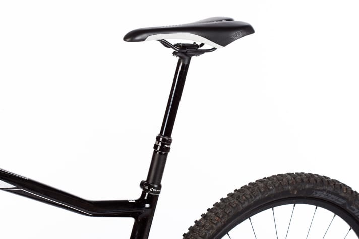   Cube & Co.:  Vario-Stützen sind kein absolutes Muss bei Trailbikes, versüßen aber jede Abfahrt. Cube, Radon. Canyon & Ghost sind bestens gerüstet. 
