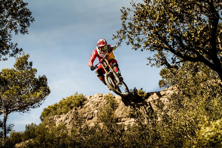   Im Bikepark fühlte sich Marcus Klausmann immer zu Hause.