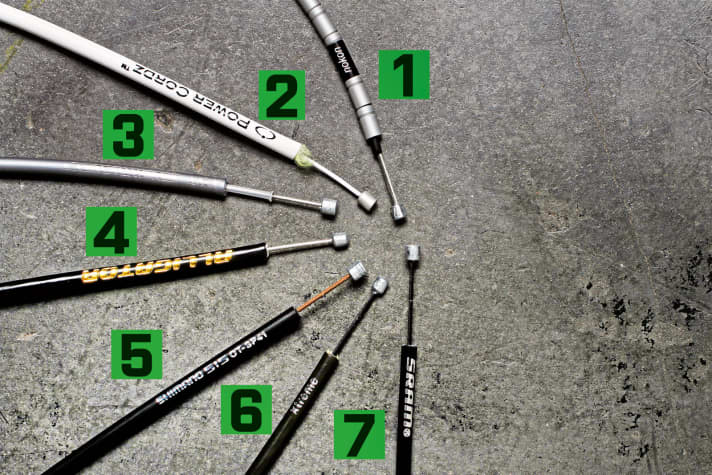   Looks, weight, function: with these tuning shifter cables you can get more out of your gears.