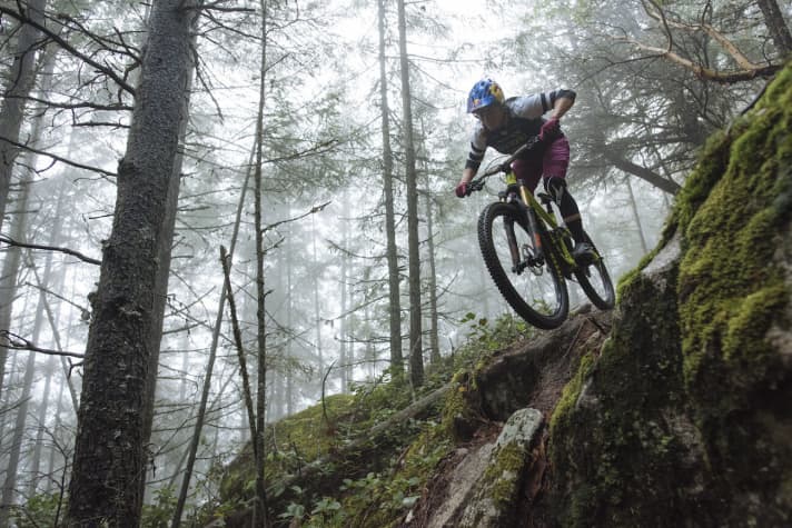   Typisch kanadisch: Das Sight soll vor allem auf kniffligen Trails überzeugen.