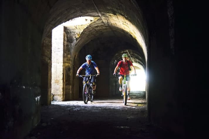   On the former border of the Austrian Empire, near Trento, forts remind us of far less peaceful times.