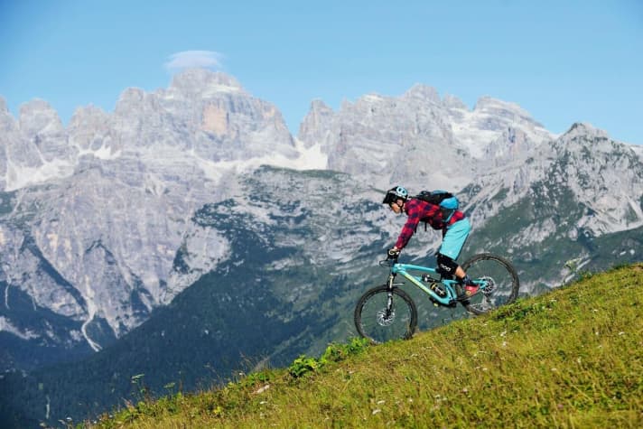   Noch gilt das Revier an der Paganella als Geheimtipp – vor allem für Enduro-Biker.