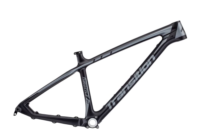   Transition Throttle frame in Race Raw.