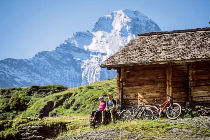   Bachläger: Yes, Switzerland is expensive, but the mountain scenery is gigantic. If you want to save money, take a snack with you.