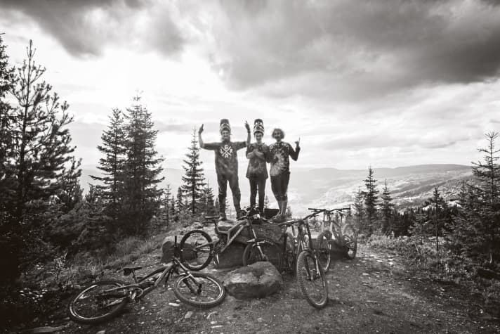   Das Ronny-Racing-Trio: Jan Feyser, Mark Feyser, Robert Schulz (von links).